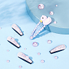 1Box ABS Plastic Imitation Pearl Dome Cabochons SACR-PH0001-11-4