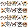 20Pcs 10 Styles Acrylic Cabochons SACR-CJ0001-87-1