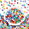 Opaque Colours Glass Seed Beads SEED-N007-14D-2