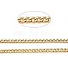 Vacuum Plating 304 Stainless Steel Cuban Link Chains CHS-G010-02G-2