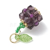 Glass Pendants PALLOY-MZ01248-02-4