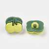 Acrylic Shank Buttons X-BUTT-E092-10-2