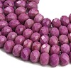 Faceted Dyed Natural White Jade Beads Strands GG-CBAE966-01B-B-3