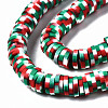 Handmade Polymer Clay Beads Strands CLAY-N008-010-H24-2