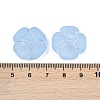 Frosted Transparent Acrylic Beads OACR-P029-19B-01-4