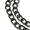 Aluminium Twisted Curb Chains CHA-YW0001-07B-1