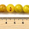 Natural Striped Stone Beads Strands G-D315-A01-04-8mm-5