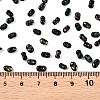 Picasso Spray Painted Glass Seed Beads SEED-T006-04-14-4