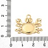 304 Stainless Steel Pendant Cabochon Settings STAS-B113-09G-01-3