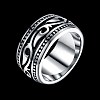 Men's Stainless Steel Finger Rings RJEW-BB29955-10-7