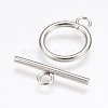 304 Stainless Steel Toggle Clasps STAS-F114-04P-C-1