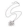 Non-Tarnish 304 Stainless Steel Cable Chain Necklaces NJEW-JN04712-02-1