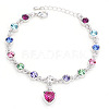 Alloy Rhinestone Charm Bracelets FS-WG1766B-08-1