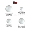 400Pcs Transparent Glass Cabochons GGLA-YW0001-15-2