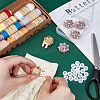 Alloy Cufflinks & 4-Hole Plastic Buttons HJEW-NB00249-3