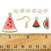 DIY Watermelon Dangle Earrings DIY-FS0006-06-6