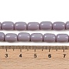 Opaque Glass Beads Strands GLAA-Z015-02C-4