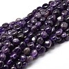 Nuggets Natural Amethyst Beads Strands X-G-J336-12-1