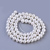 Potato Natural Cultured Freshwater Pearl Beads Strands X-PEAR-E007-4-5mm-AAA-2