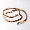 Electroplate Non-magnetic Synthetic Hematite Bead Strands G-F300-23A-08-2