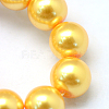 Baking Paint Glass Pearl Bead Strands HY-Q003-3mm-56-3