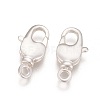 Brass Swivel Lobster Claw Clasps KK-K238-39MS-L-2