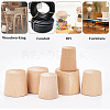 BENECREAT 18Pcs 6 Style Bamboo Bottle Stoppers FIND-BC0002-86-6