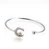 304 Stainless Steel Cuff Bangle Making STAS-Q209-09-2