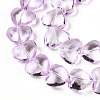 Transparency Glass Beads Strands GLAA-T023-13G-3