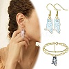 40Pcs 4 Colors Alloy Pendants FIND-CJ0002-01-7
