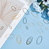 270Pcs 9 Styles Brass Linking Rings KK-OC0001-50-4