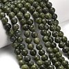 Natural Chinese Jade/Southern Jade Beads Strands G-P626-8mm-01-1