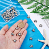 40Pcs Tibetan Style Alloy Beads TIBE-DC0001-18-3