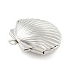 Tarnish Resistant 304 Stainless Steel Diffuser Locket Pendants STAS-K002-04P-4