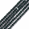 Synthetic Green Goldstone Beads Strands X-G-L581A-004C-1