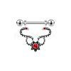 304 Stainless Steel Nipple Rings WG424A2-15-1