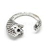 Adjustable Alloy Cuff Finger Rings RJEW-S038-034-2