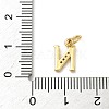Brass Micro Pave Cubic Zirconia Charms KK-I382-03G-N-3