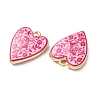Printed Alloy Pendants AL-CBA7256-19G-3