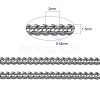 Brass Twisted Chains CHC-S108-P-NF-6