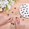 25Pcs Natural Indian Agate European Beads G-HY0002-08-4