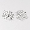 Flower 316 Surgical Stainless Steel Filigree Joiners STAS-M256-04-2