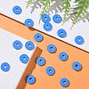 Handmade Polymer Clay Beads CLAY-R067-8.0mm-B33-4