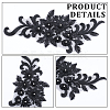 3D Flower Polyester Embroidery Ornament Accessories DIY-WH0488-07-6