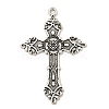 Tibetan Style Alloy Big Pendants TIBE-L013-02AS-02-1