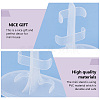 Plastic Doll Stands ODIS-WH0038-98B-4