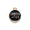 Alloy Enamel Pendants LS-ENAM-S124-01B-08F-3
