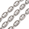 304 Stainless Steel Oval Link Chains CHS-S012-11P-1