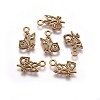 Tibetan Style Alloy Pendants X-TIBEP-A100603-G-LF-2