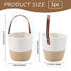 Woven Cotton Storage Baskets AJEW-WH20054-010A-3
